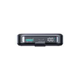 „Joyroom JR-PBM11“ išorinė baterija 10000mAh 22.5W Qi2, suderinama su „MagSafe“, su stovu - juoda