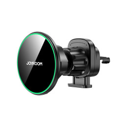„Joyroom JR-ZS412“ laikiklis su Qi2 15W įkrovikliu, automobilinis, į oro išleidimo angą - juodas