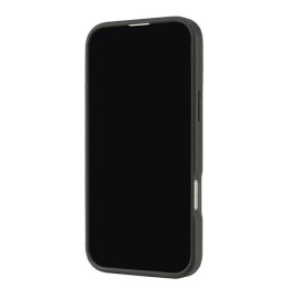 „Audi“ anglies pluošto sportinis raudonas apskritimas su „MagSafe“ dėklu, skirtu „iPhone 16 Pro Max 6.9“ – juodas