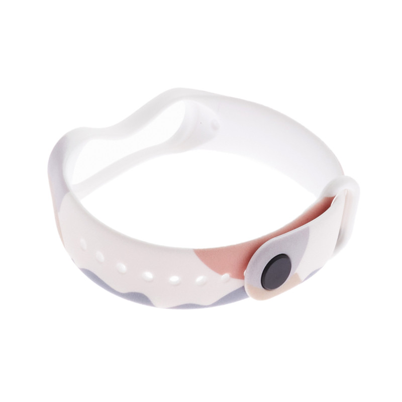 Dirželis Moro apyrankė, skirta Xiaomi Mi Band 4 / Mi Band 3 Silikoninio dirželio laikrodžio apyrankės modelis 12