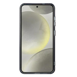 Audi IML geometrinio rašto dėklas, skirtas Samsung Galaxy S24 - pilkas