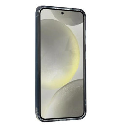 Audi IML geometrinio rašto dėklas, skirtas Samsung Galaxy S24 - pilkas