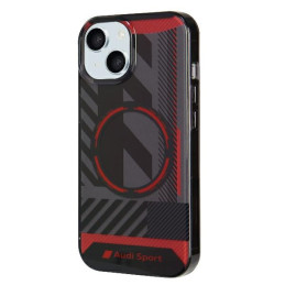 „Audi IML Sport MagSafe“ dėklas, skirtas „iPhone 15 / 14 Plus 6,7“ – juodas