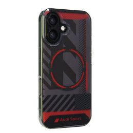 „Audi IML Sport MagSafe iPhone 16 6.1“ dėklas – juodas