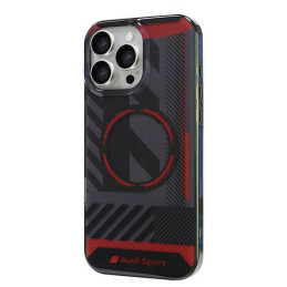 „Audi IML Sport MagSafe“ dėklas, skirtas „iPhone 16 Pro Max 6.9“ – juodas