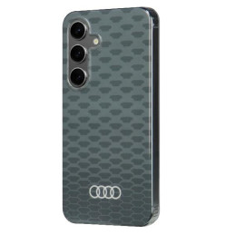 „Audi IML“ siuvinėjimo rašto „MagSafe“ dėklas, skirtas „Samsung Galaxy S24“ – pilkas