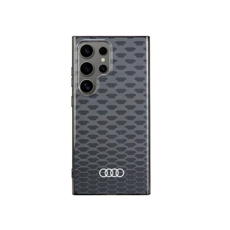„Audi IML“ siuvinėjimo rašto „MagSafe“ dėklas, skirtas „Samsung Galaxy S24 Ultra“ – juodas