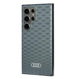 „Audi IML“ siuvinėjimo rašto „MagSafe“ dėklas, skirtas „Samsung Galaxy S24 Ultra“ – pilkas