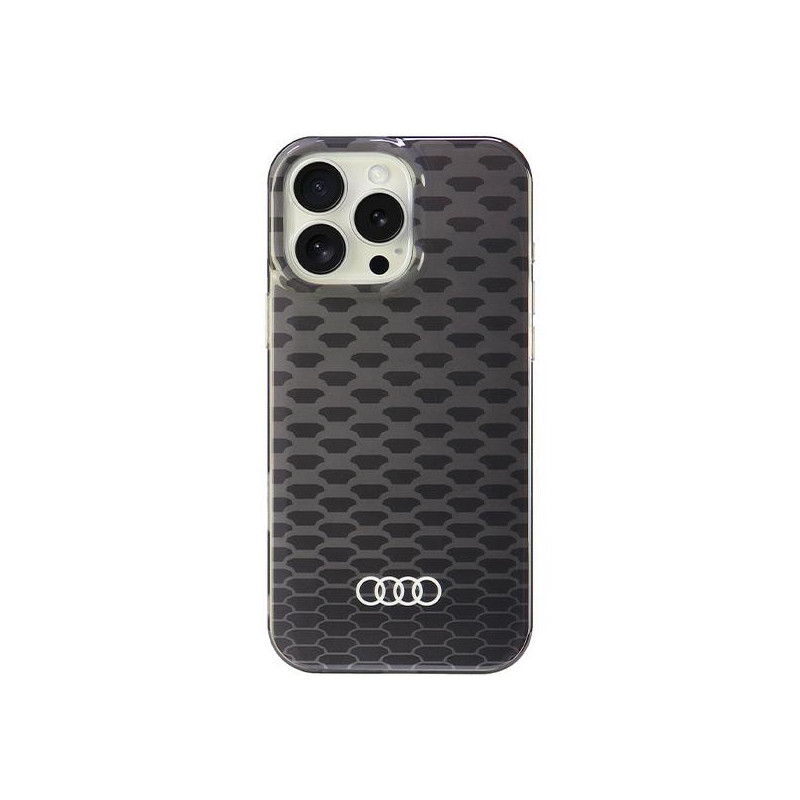 „Audi IML“ siūlių rašto „MagSafe“ dėklas, skirtas „iPhone 16 Pro Max 6.9“ – juodas