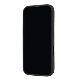 Audi silikoninis dėklas, skirtas iPhone 16 6.1" - juodas
