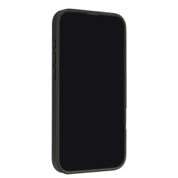 Audi sintetinės odos iPhone 16 Plus 6.7" dėklas – juodas