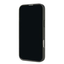 Audi sintetinės odos dėklas, skirtas iPhone 16 Pro Max 6.9" – juodas