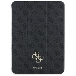 „Guess“ magnetinis 4G didelio logotipo dėklas „iPad Pro 11“ (2024) – juodas