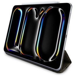 „Guess“ magnetinis 4G didelio logotipo „iPad Pro 11“ (2024) dėklas – rudas