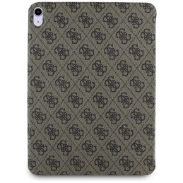 „Guess“ magnetinis 4G didelio logotipo „iPad Air 11“ (2024) dėklas – rudas