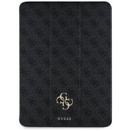 „Guess“ magnetinis 4G didelio logotipo „iPad Pro 13“ (2024) dėklas – juodas