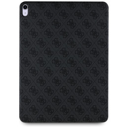„Guess“ magnetinis 4G didelio logotipo „iPad Air 13“ (2024) dėklas – juodas