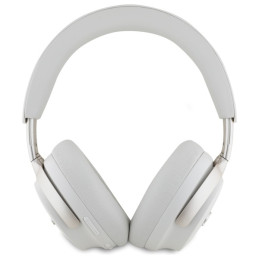 „Guess Metal Script Logo ANC“ „Bluetooth“ ausinės ant ausies – smėlio spalvos
