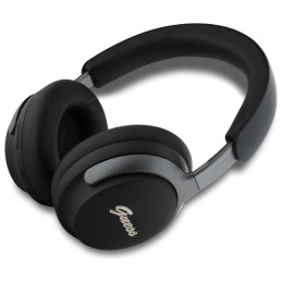 „Guess Metal Script Logo ANC“ „Bluetooth“ ausinės ant ausies – juodos