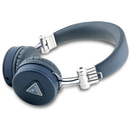 „Guess Grained Classic Round Shape ENC Bluetooth“ ausinės ant ausies – mėlynos