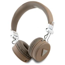„Guess Grained Classic Round Shape ENC Bluetooth“ ausinės ant ausies – rudos