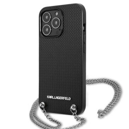 Karl Lagerfeld monograminis dėklas iPhone 13 Pro / 13 6.1" telefonui - Blackx