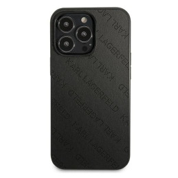 „Karl Lagerfeld“ perforuotas „iPhone 13 Pro“ / 13 6.1 colio dėklas – juodas