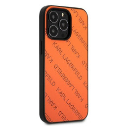 „Karl Lagerfeld“ perforuotas „iPhone 13 Pro“ / 13 6.1 colio dėklas – oranžinis