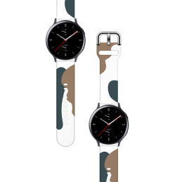 „Samsung Galaxy Watch“ 42 mm silikoninio dirželio apyrankės modelis „Moro“ apyrankė