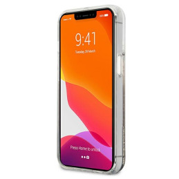 Karl Lagerfeld skysto blizgučio Karl&Choupette galvos dėklas iPhone 13 Pro Max 6.7" - auksinis