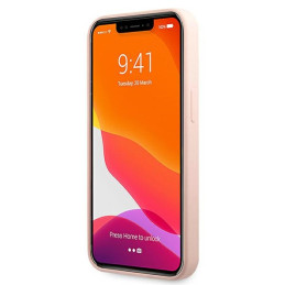 „Karl Lagerfeld“ silikoninis „Karl& 39 s Head“ dėklas, skirtas „iPhone 13 Pro Max 6.7“ – šviesiai rožinis
