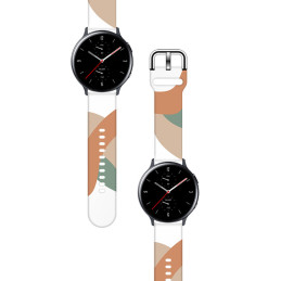 „Samsung Galaxy Watch“ 42 mm silikoninio dirželio apyrankės modelis „Moro“ apyrankė