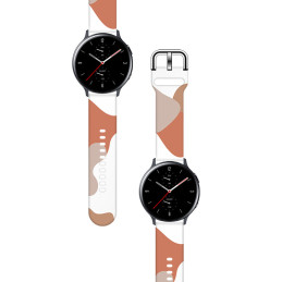 Apyrankė Moro, skirta Samsung Galaxy Watch 42 mm silikoninio dirželio apyrankės raštas 5