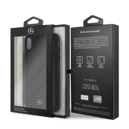 „Mercedes New Organic iPhone XS Max“ dėklas – juodas