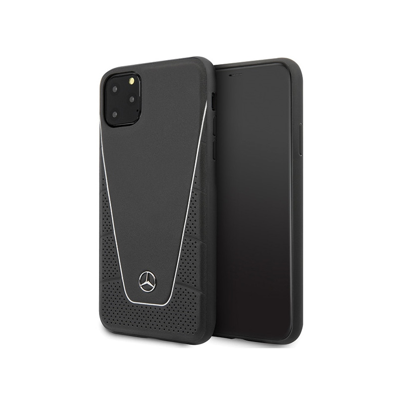 „Mercedes Pattern Line iPhone 11 Pro Max“ dėklas – juodas