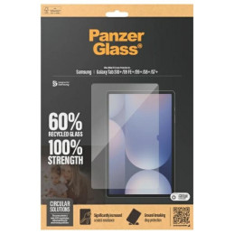 „PanzerGlass“ itin plataus profilio grūdintas stiklas, skirtas „Samsung Galaxy Tab S7+ / S8+ / S9+ / S9 FE+ / S10+“