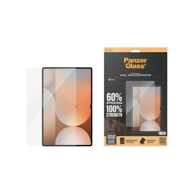 „PanzerGlass“ itin plataus profilio grūdintas stiklas, skirtas „Samsung Galaxy Tab S8 Ultra“ / „S9 Ultra“ / „S10 Ultra“ ...