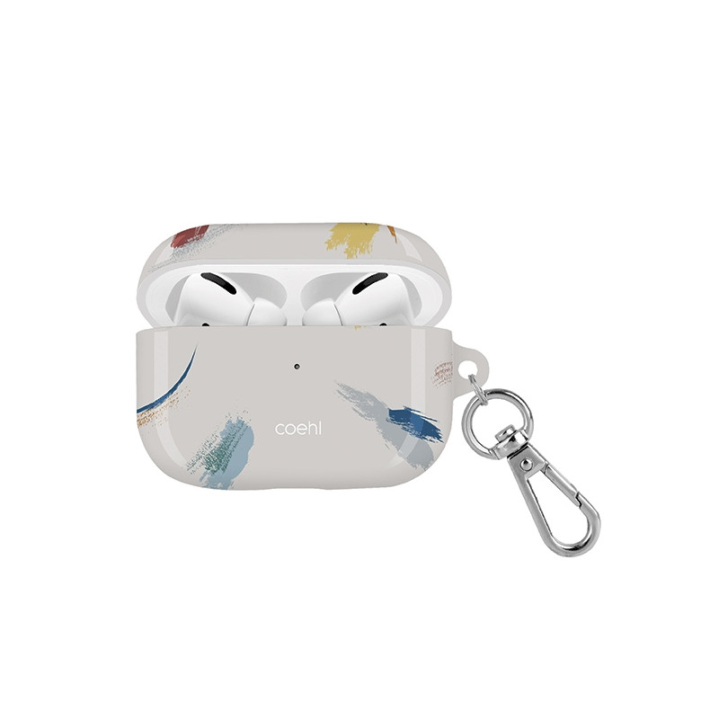 UNIQ Coehl Reverie AirPods Pro dėklas – smėlio spalvos