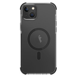 UNIQ Combat dėklas, skirtas iPhone 14 Plus / 15 Plus 6.7" su MagSafe – juodas