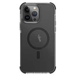 UNIQ Combat dėklas, skirtas iPhone 14 Pro Max 6.7" su MagSafe apsauga – juodas