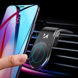 Wozinsky magnetinis telefono laikiklis orlaidei juodas (WCH-02)