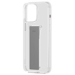 UNIQ Heldro dėklas, skirtas iPhone 15 Pro 6.1" su stovu – skaidrus