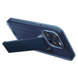 UNIQ „Heldro Mount“ dėklas, skirtas „iPhone 15 Pro Max 6.7“ su stovu – mėlynas