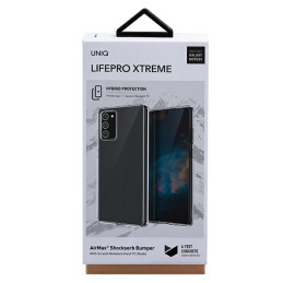 UNIQ LifePro Xtreme dėklas, skirtas „Samsung Note 20“ – skaidrus