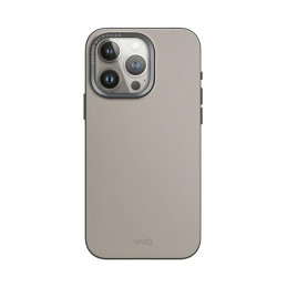 UNIQ Lyden DS iPhone 15 Pro 6.1" dėklas su MagSafe apsauga – smėlio spalvos