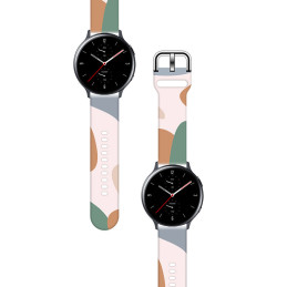 Apyrankė Moro, skirta Samsung Galaxy Watch 42 mm silikoninio dirželio apyrankės raštas 11