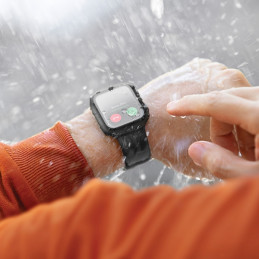 UNIQ Nautic dėklas, skirtas Apple Watch 7 / 8 41 mm - permatomas