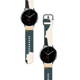 „Samsung Galaxy Watch“ 42 mm silikoninio dirželio apyrankės modelis „Moro“ apyrankė