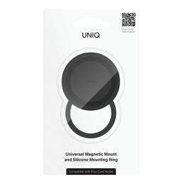 Magnetinis pagrindas UNIQ Flixa magnetinės piniginės tvirtinimui – juodas
