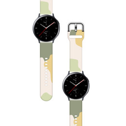 „Samsung Galaxy Watch“ 42 mm silikoninio dirželio apyrankės modelis „Moro“ apyrankė